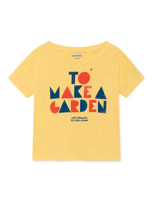 Bobo Choses Kids Geometric Short Sleeve T-Shirt