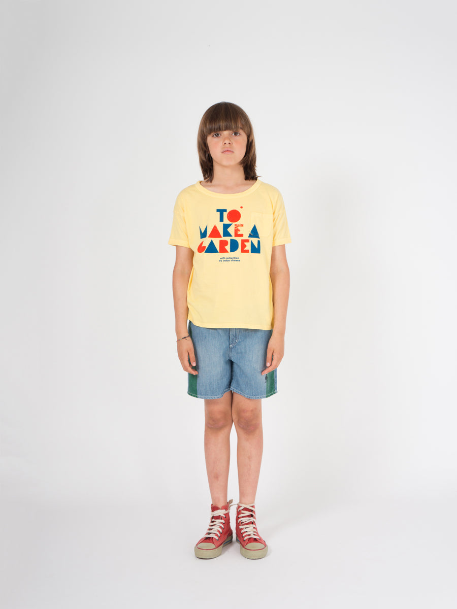 Bobo Choses Kids Geometric Short Sleeve T-Shirt