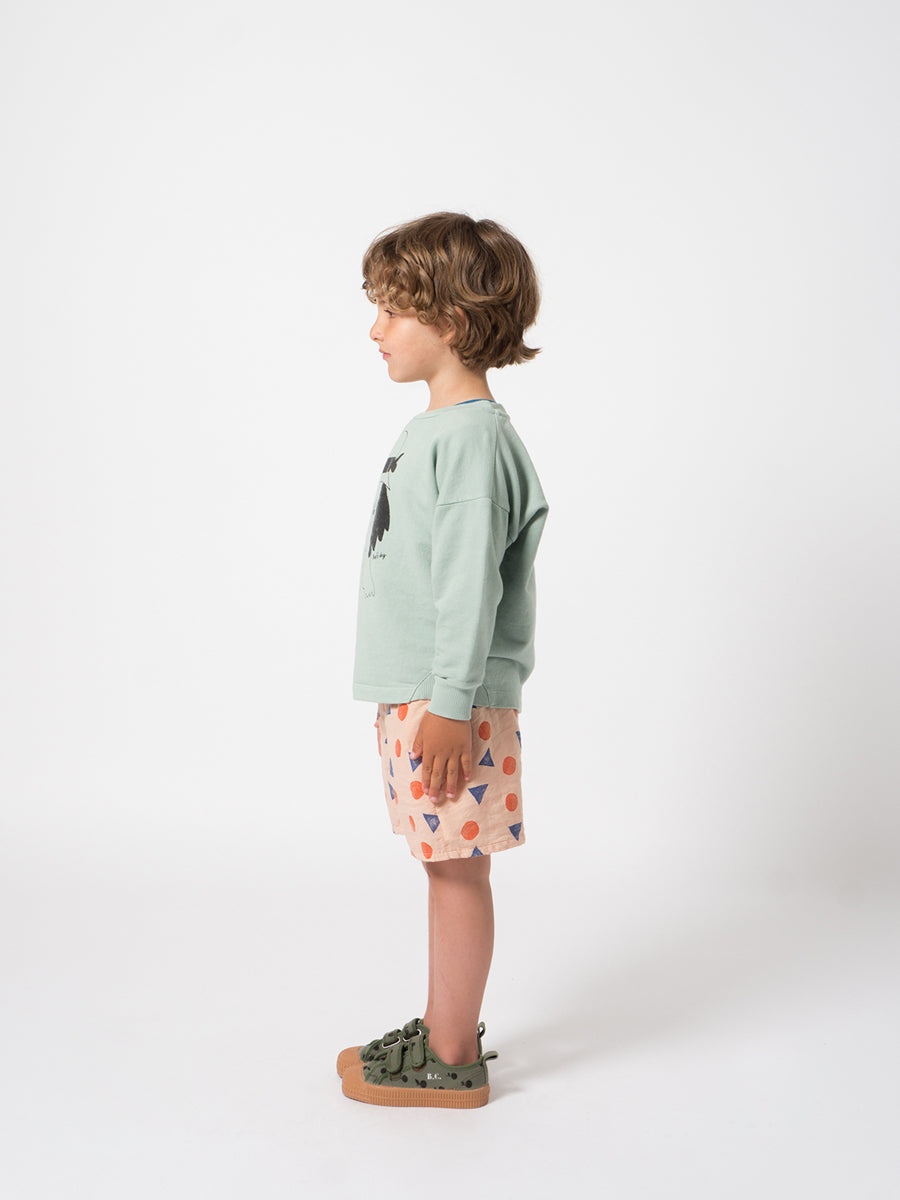 Bobo Choses Boy Paul's Round Neck Sweatshirt