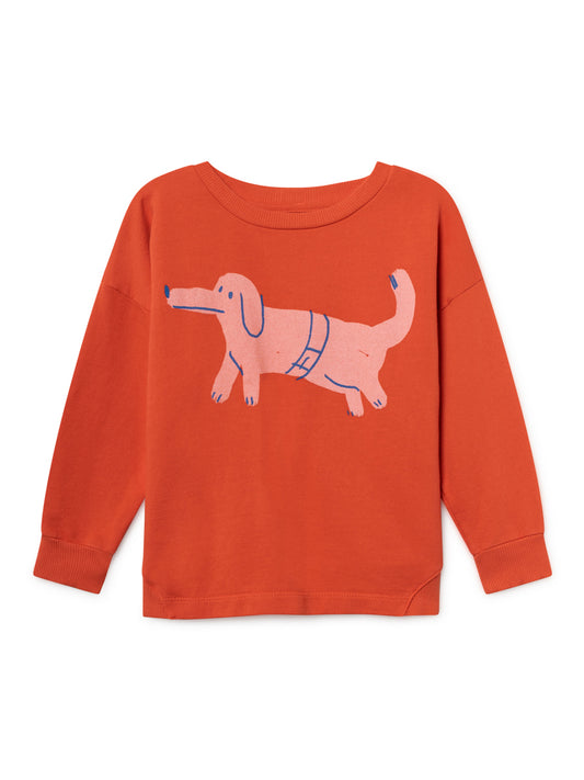 Bobo Choses Kids Paul's Dog Round Neck Sweatshirt