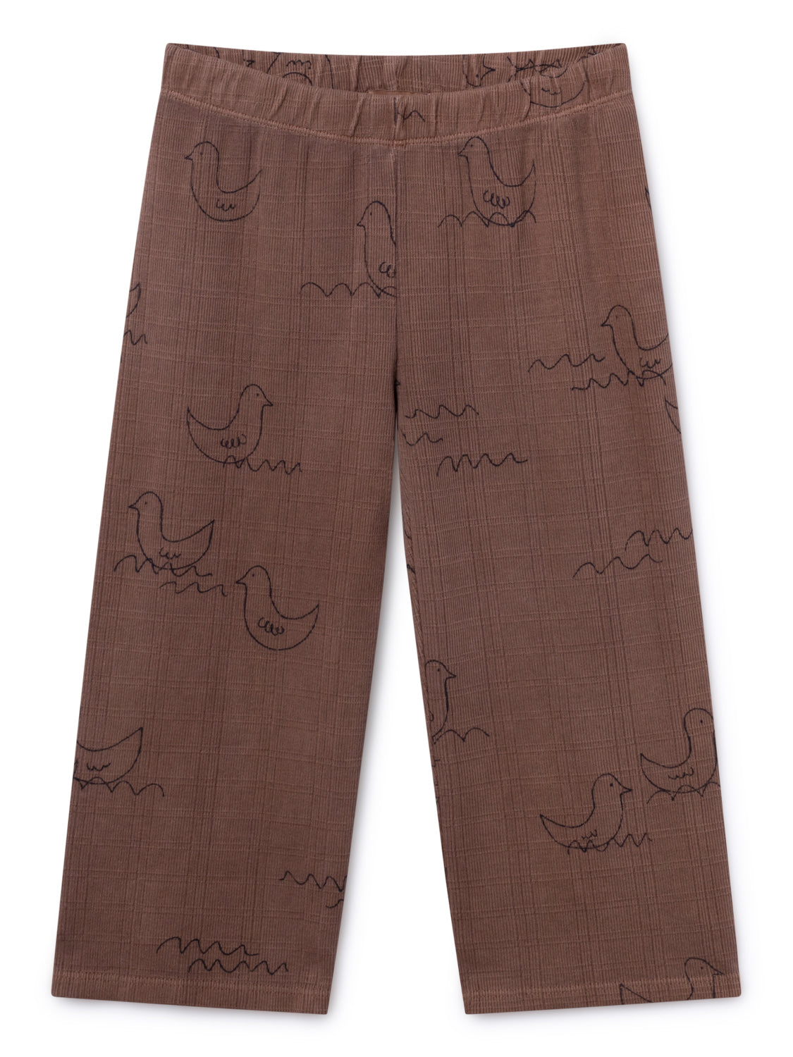 Bobo Choses Boy Brown Geese Straight Pants