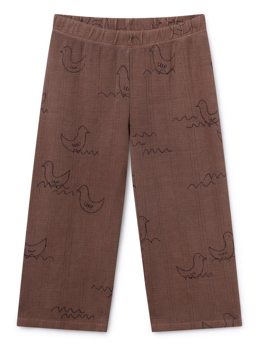 Bobo Choses Boy Brown Geese Straight Pants