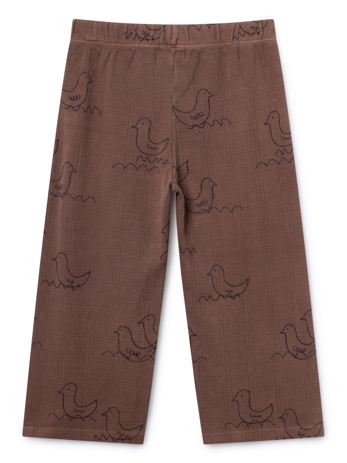 Bobo Choses Boy Brown Geese Straight Pants