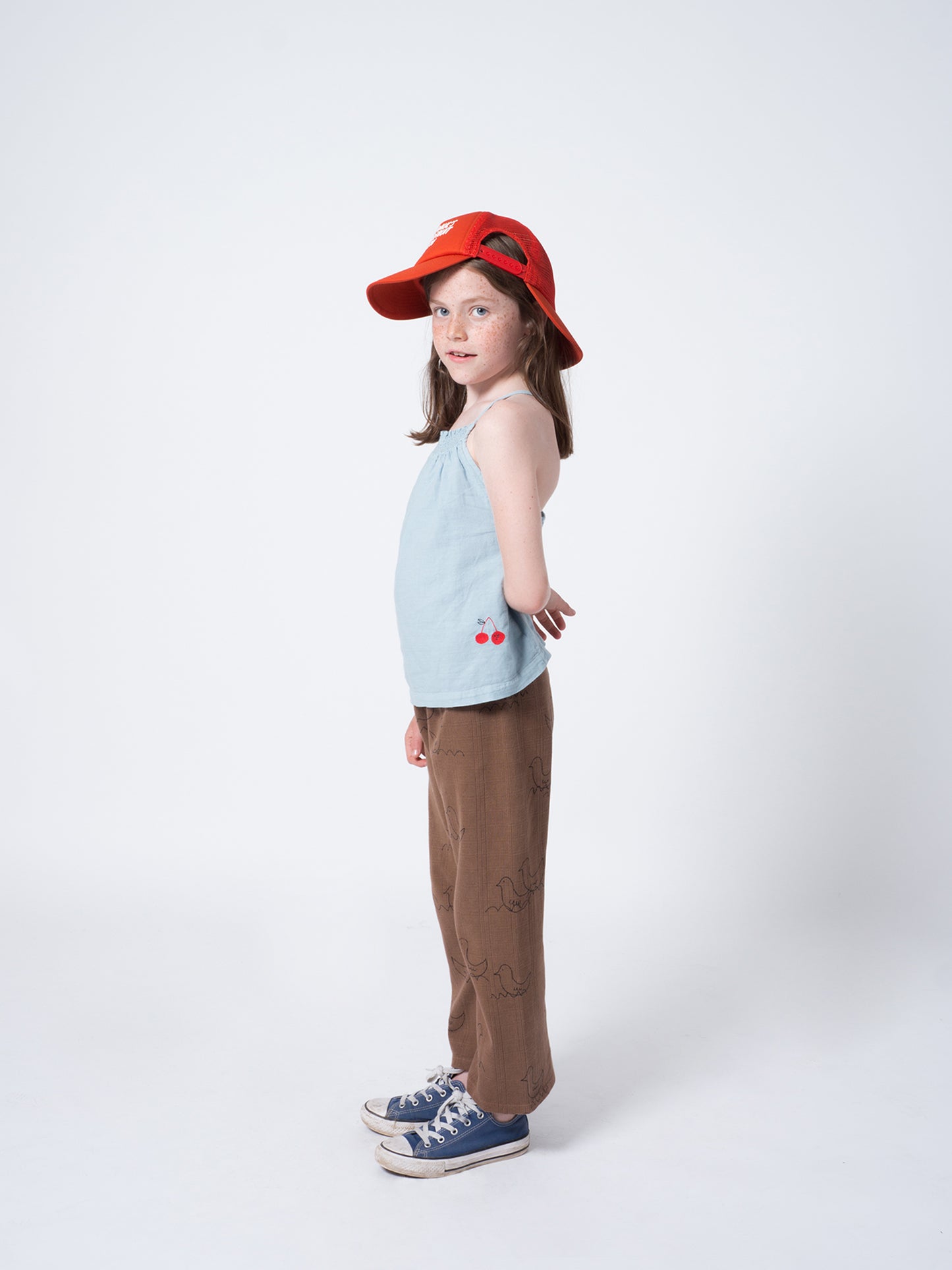 Bobo Choses Boy Brown Geese Straight Pants