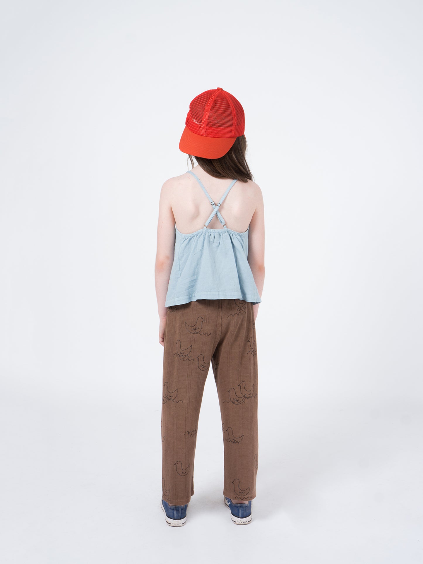 Bobo Choses Boy Brown Geese Straight Pants