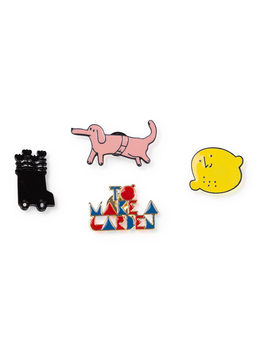 Bobo Choses Kids Pins Pack x4