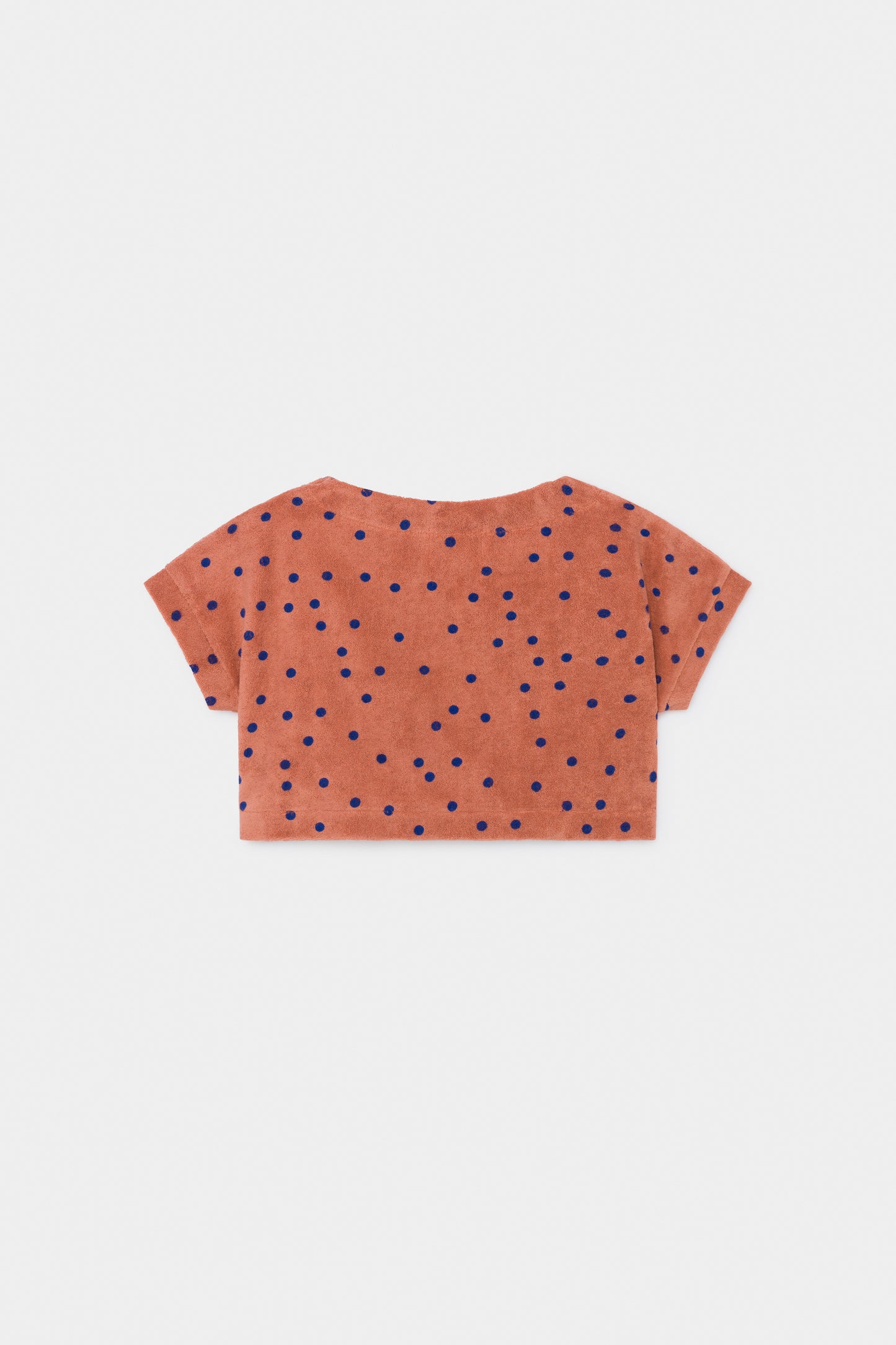 Spots Terry Towel Cropped Sweatshirt