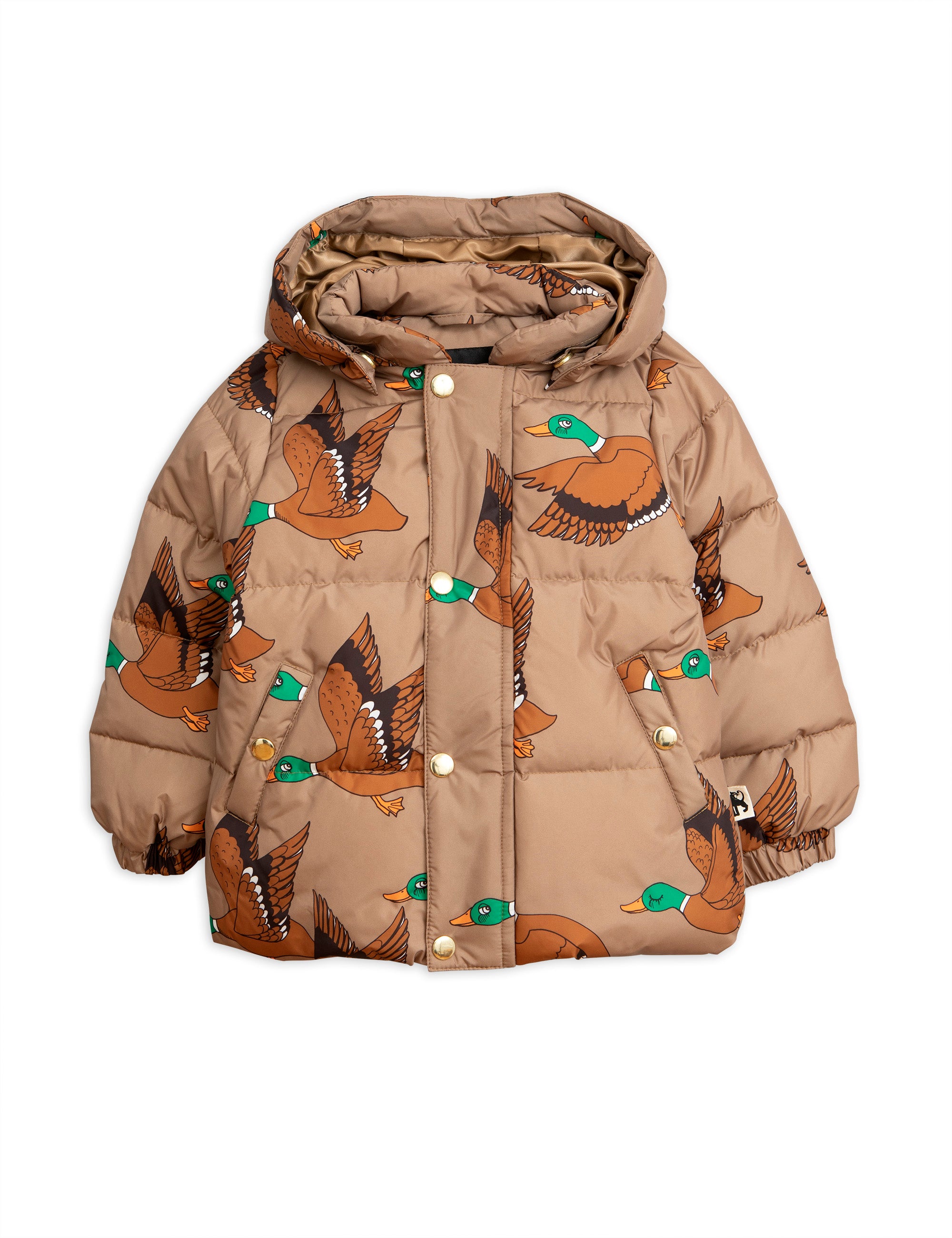 Mini Rodini Brown Duck Puffer Jacket – Jeulli