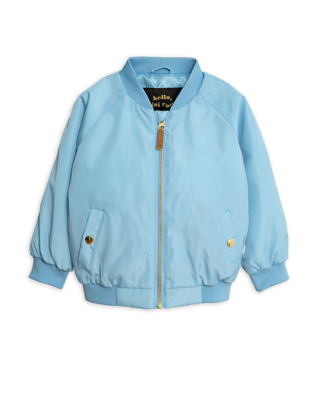 Mini Rodini Banana baseball jacket Light blue