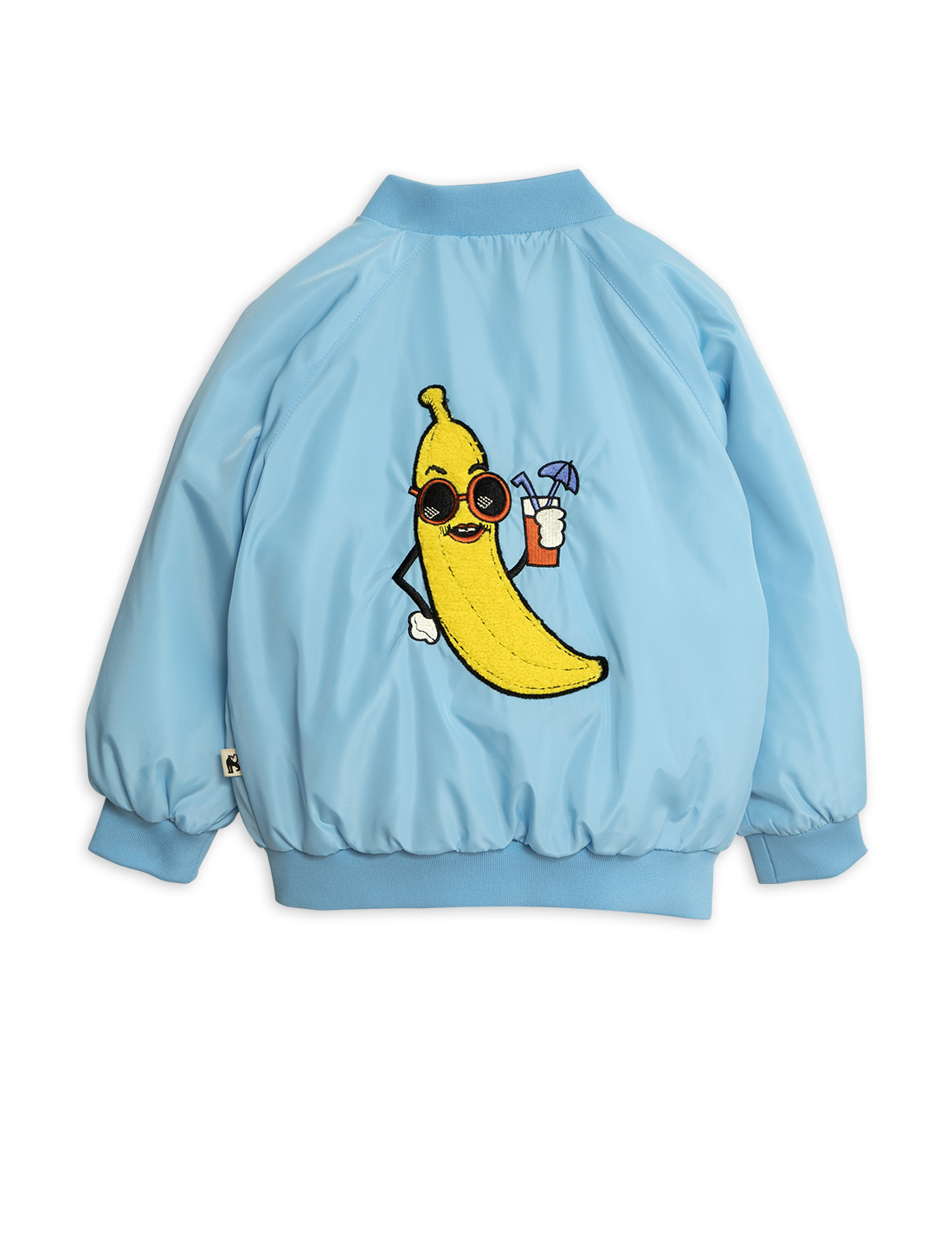 Mini Rodini Banana baseball jacket Light blue