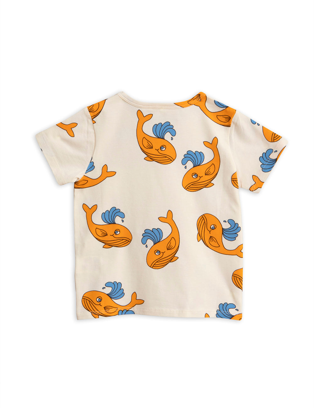 Whale Aop SS Tee Orange