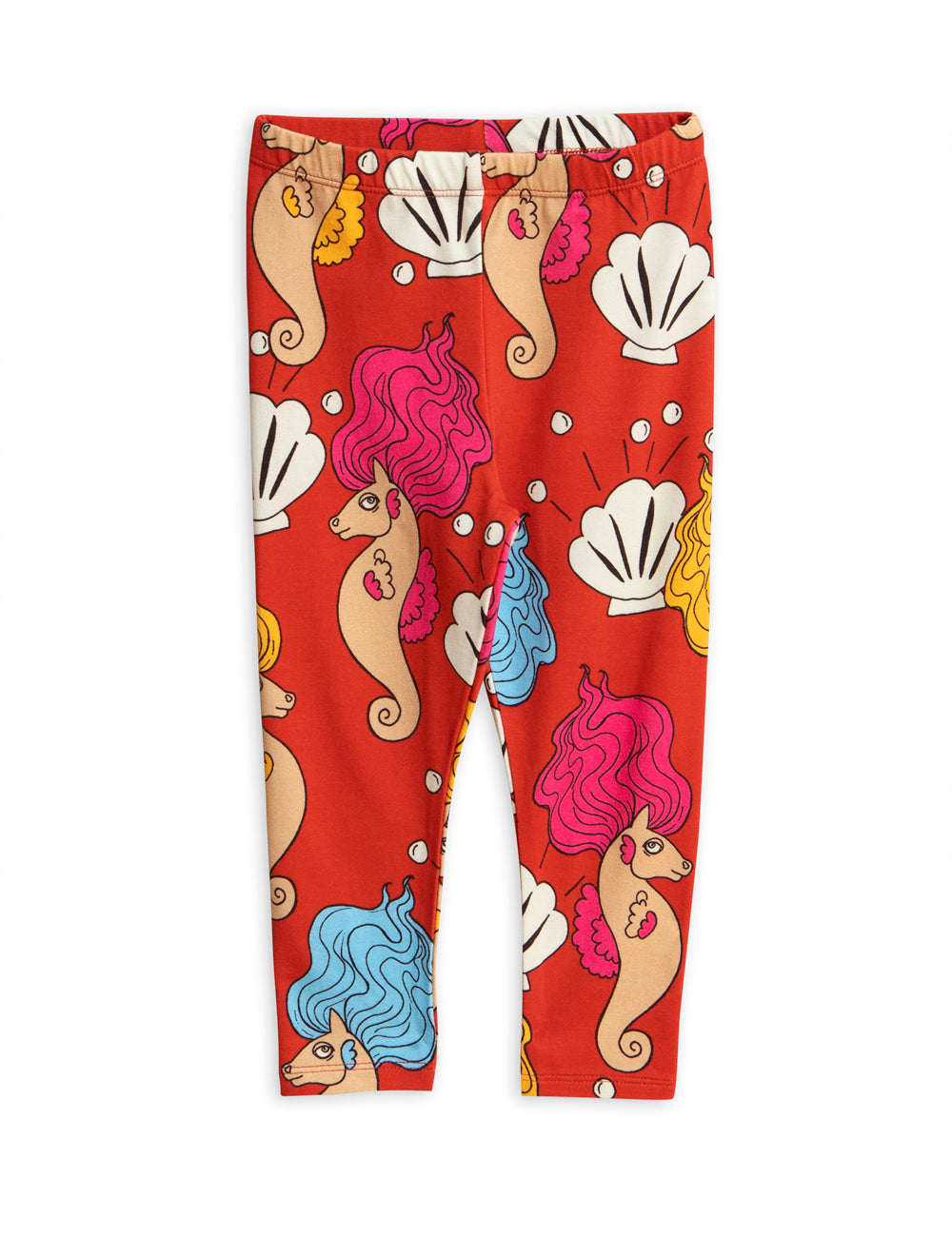 Seahorse Leggings Red