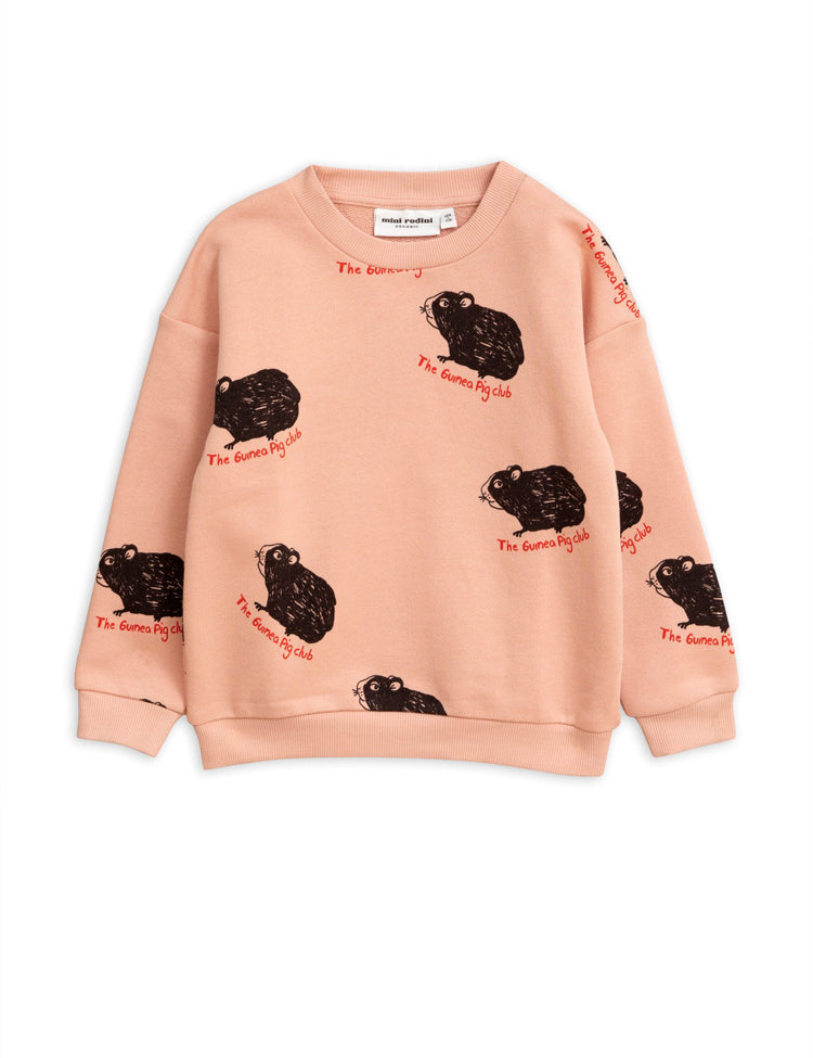 Guinea Pig Sweatshirt Pink