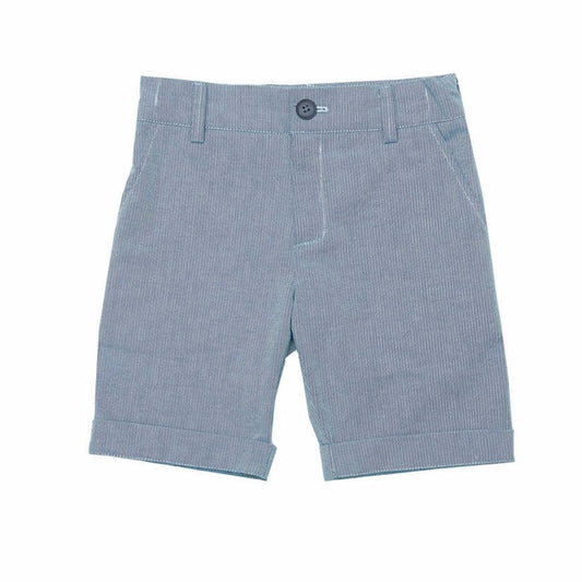 Blue Organic Cotton Boys Shorts