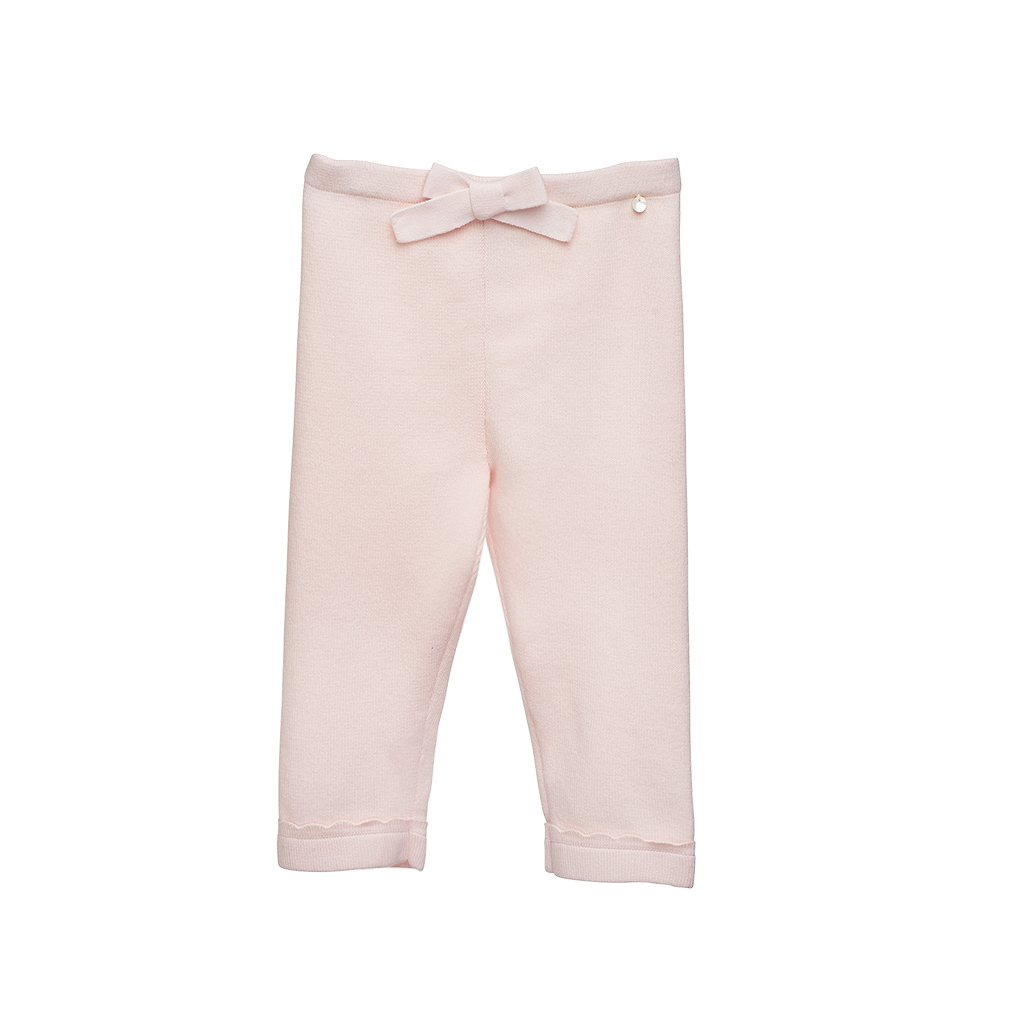 Baby Girls Pink Knit Pants