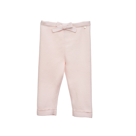 Baby Girls Pink Knit Pants