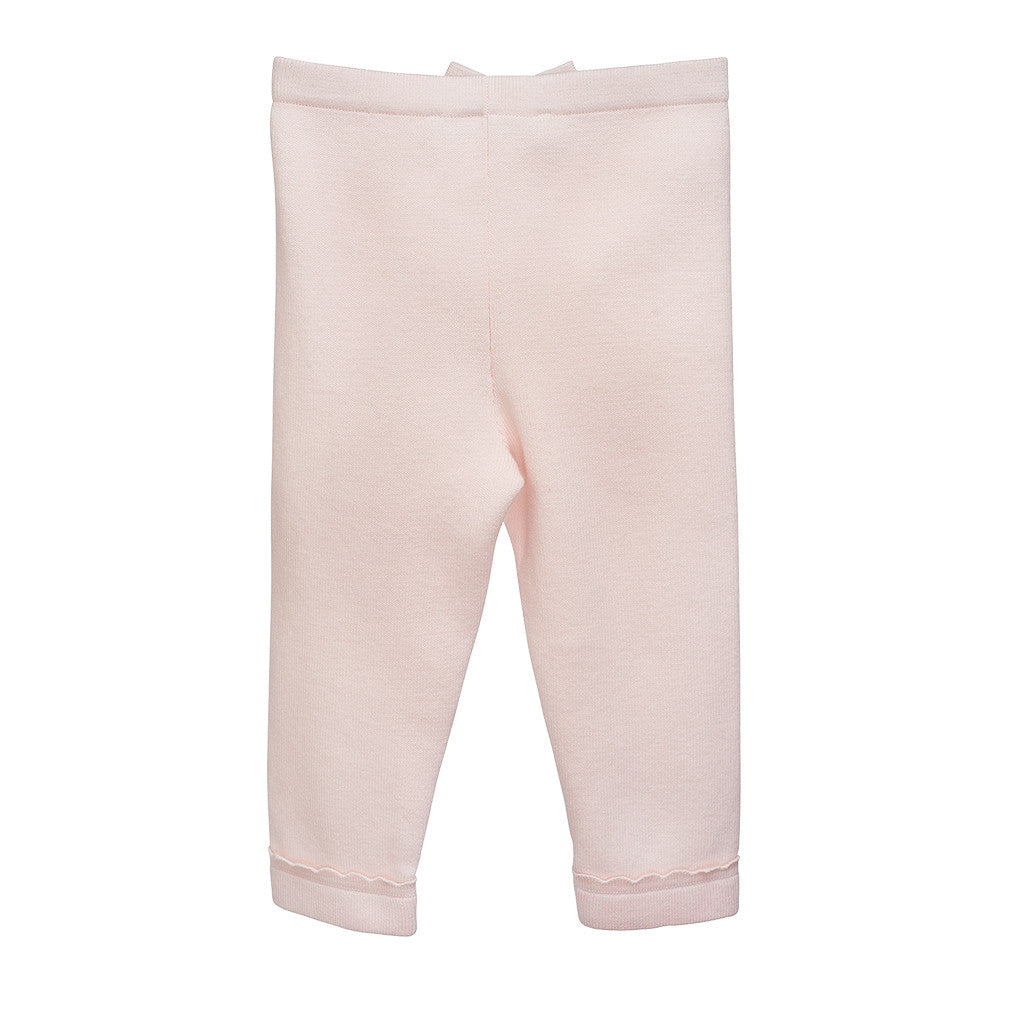 Baby Girls Pink Knit Pants