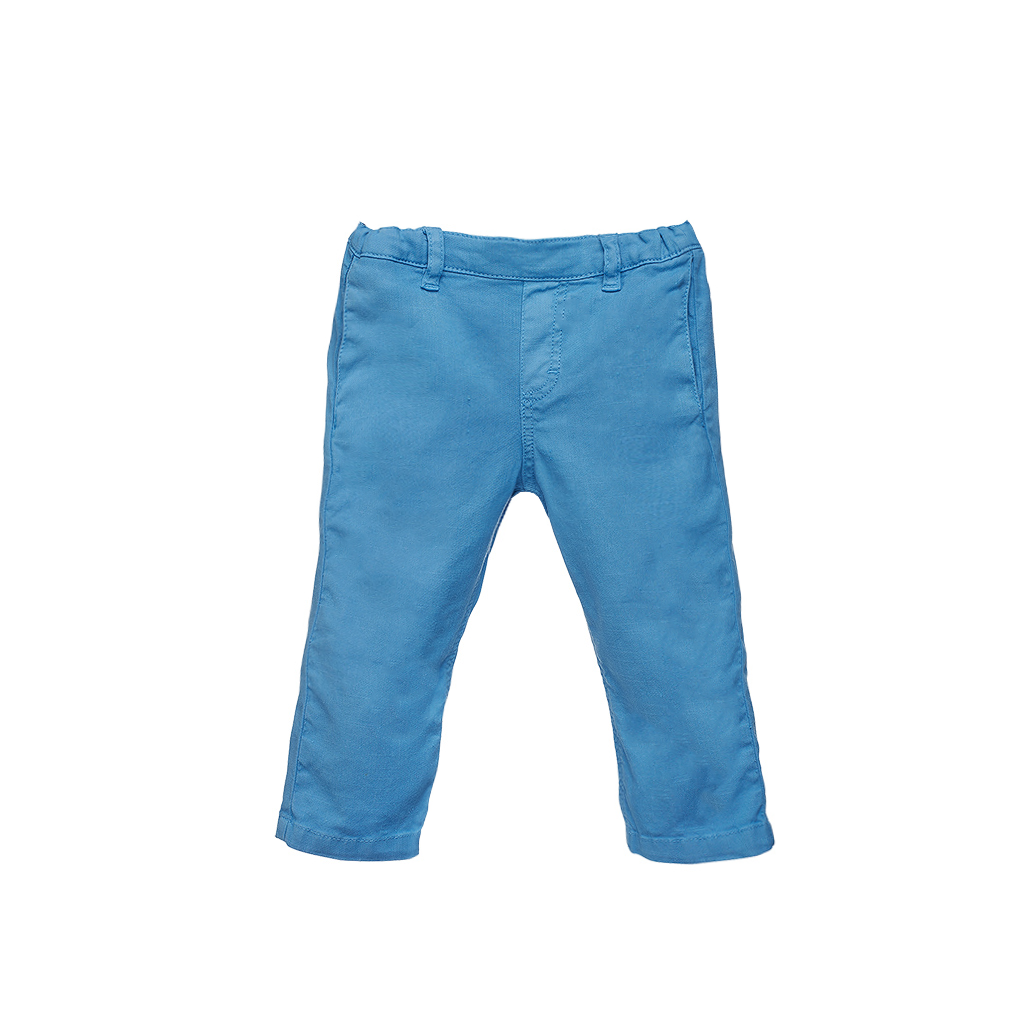 Boys Blue Cotton Pants