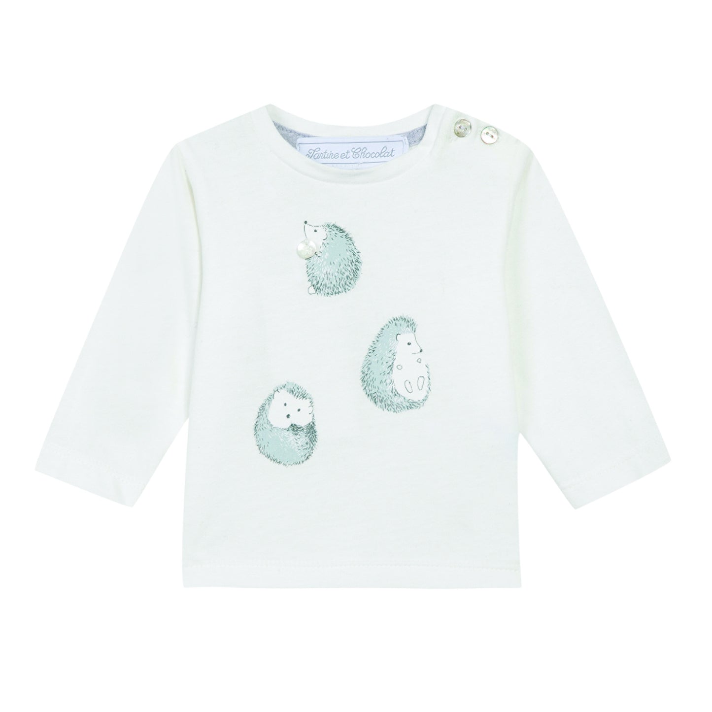 BABY BOYS Pearl White TEE SHIRT