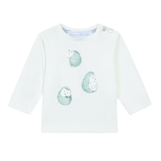 BABY BOYS Pearl White TEE SHIRT