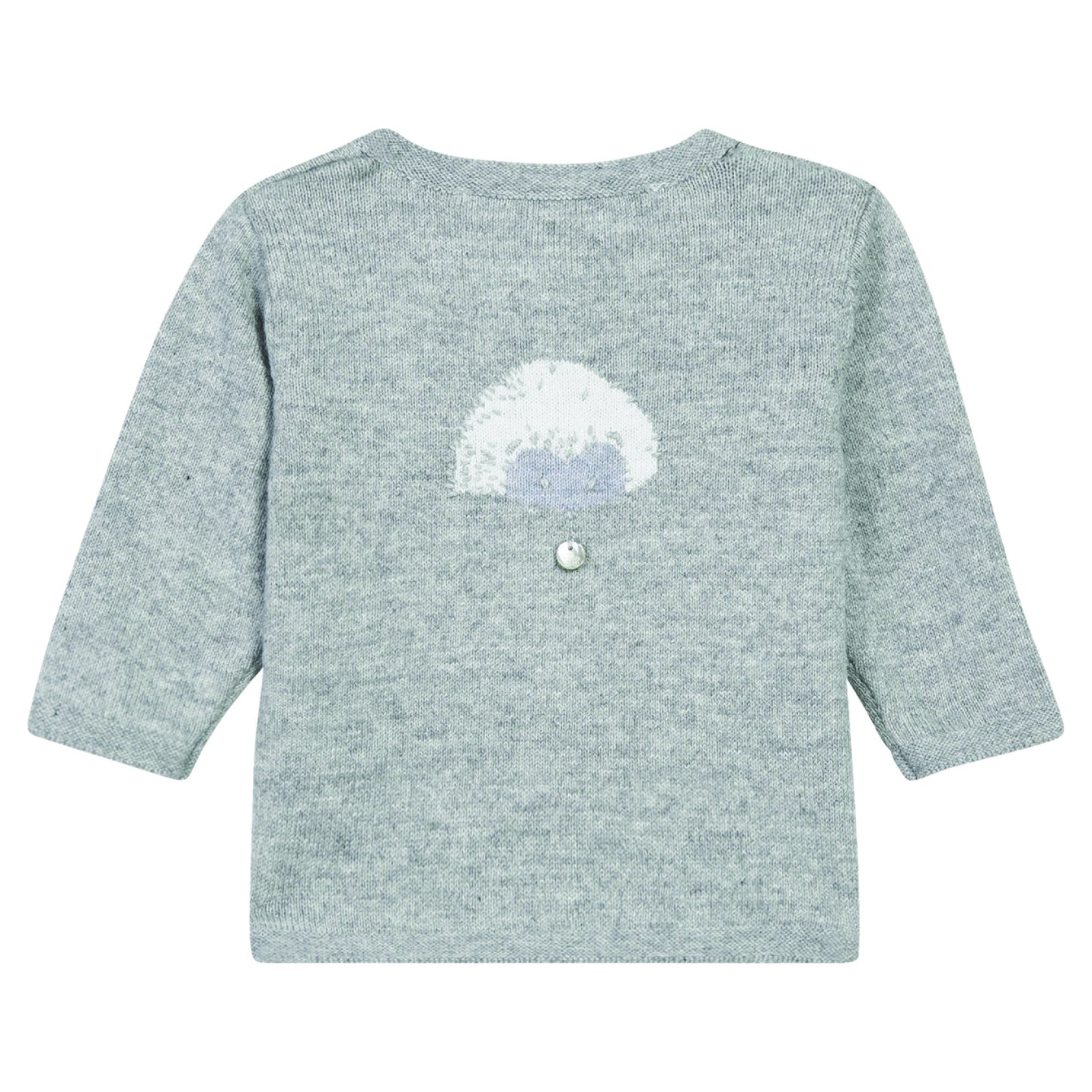 BABY UNISEX Light Grey CARDIGAN