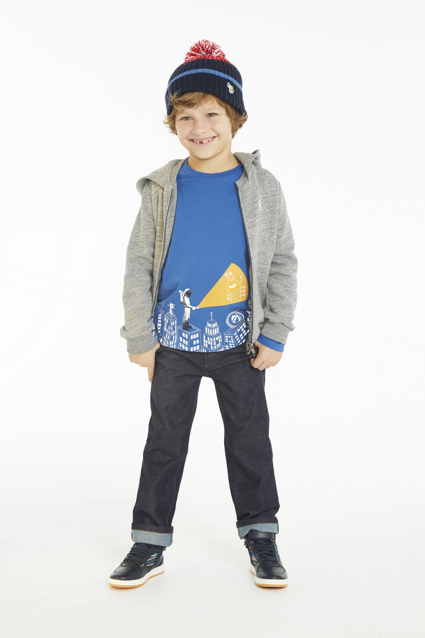 BOYS ROYAL BLUE PEPITO TEE-SHIRT