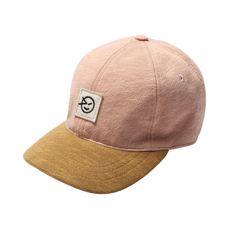 Badge Cap DullPink/Bronze