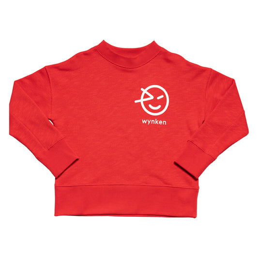 Wynken Slouch Sweat Red