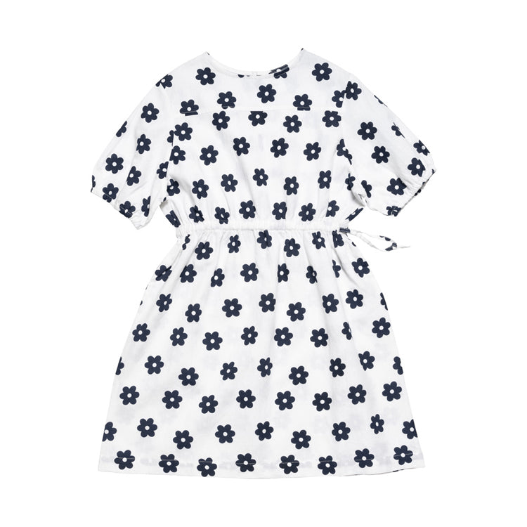 Ayers Dress White/Navy