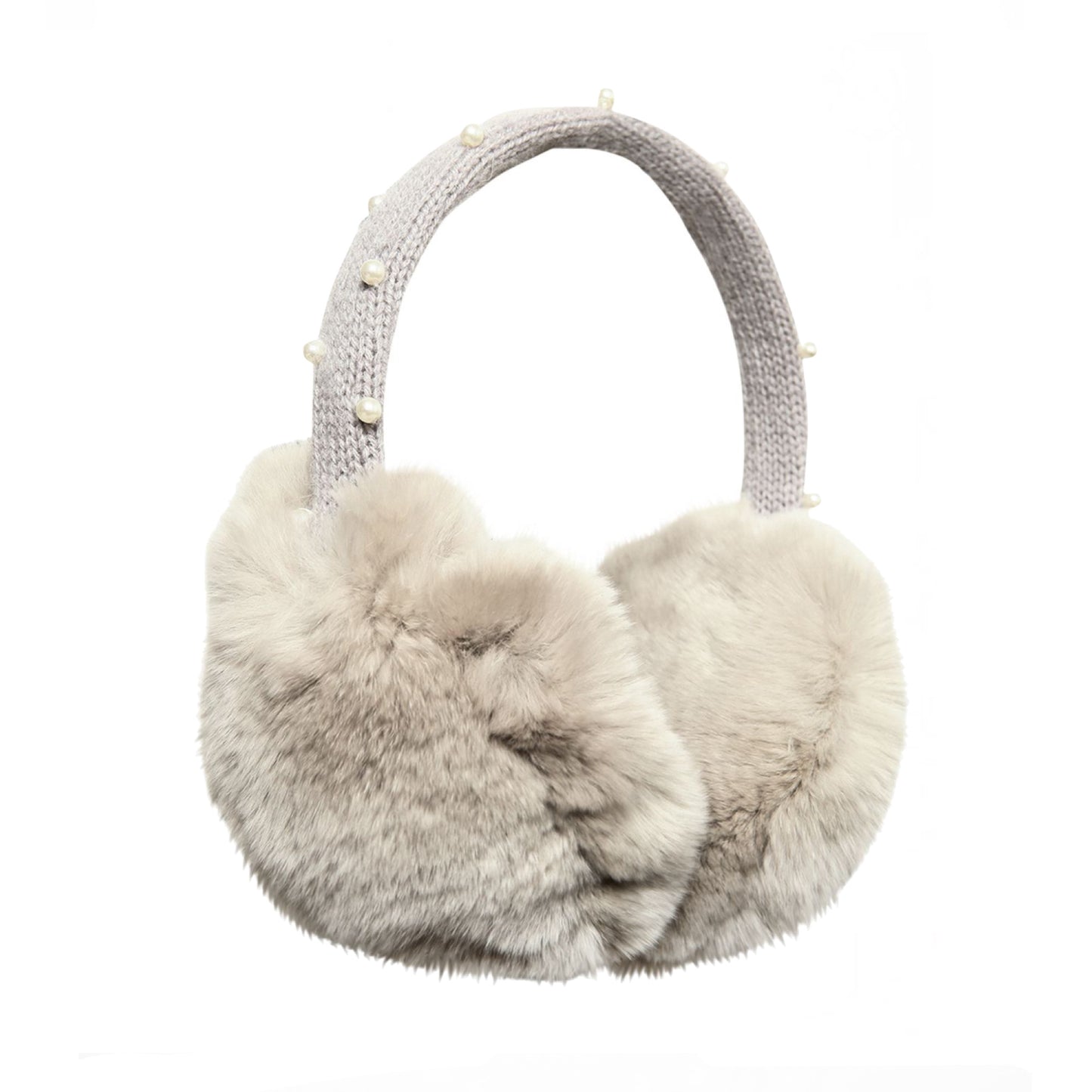 SILVER GRAY/ SILVER EAR MUFFS