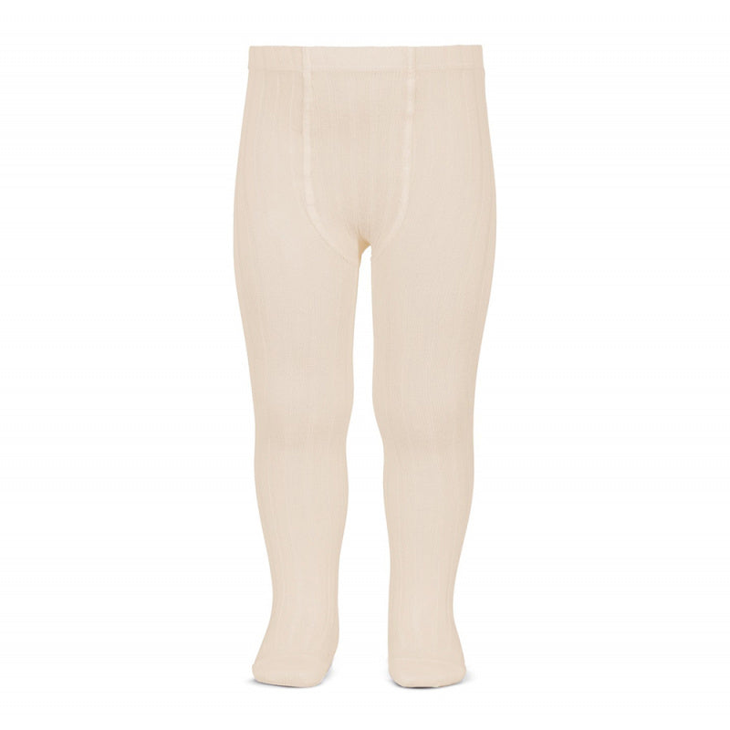 Condor Ribbed Tights - Linen